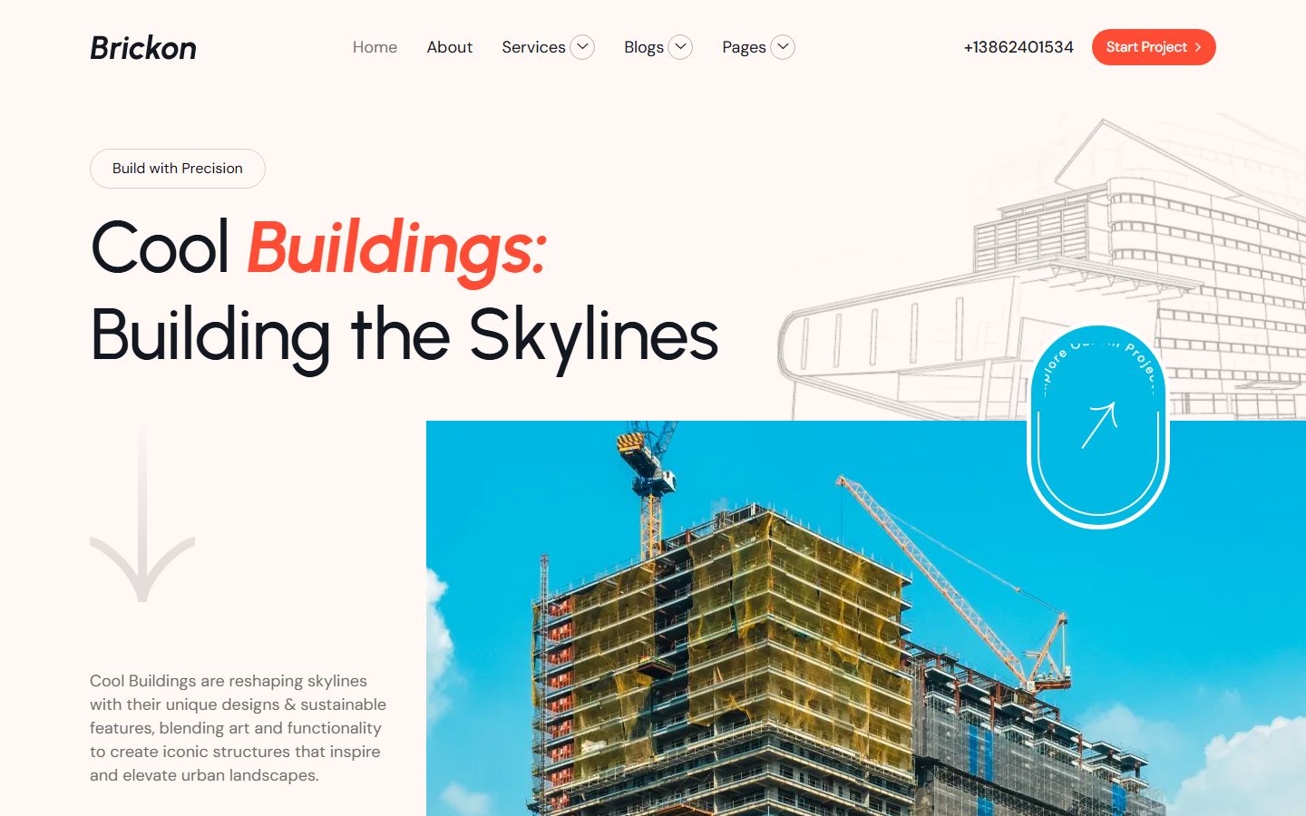 Brickon — Real Estate & Construction preview