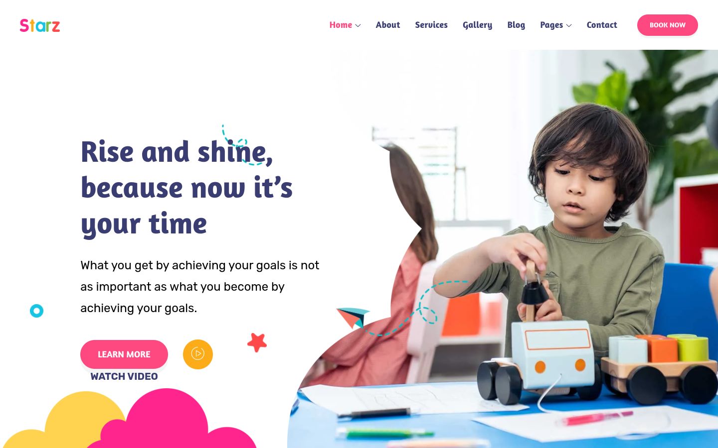 Starz — School Website preview